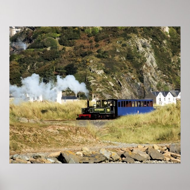 POSTER TRAIN À VAPEUR (Devant)