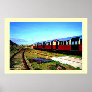 Poster Train Alderney