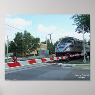 Poster Train de commuter