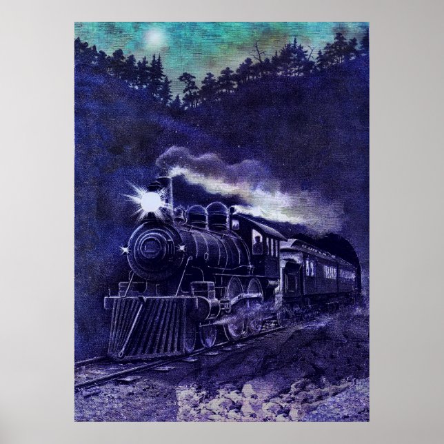 Poster Train de minuit (Devant)