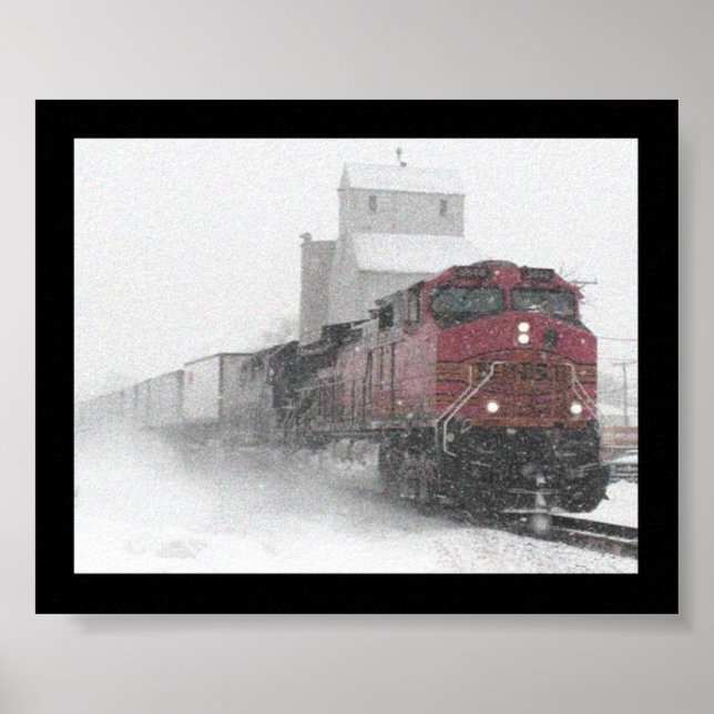 Poster Train de nulle part (Devant)