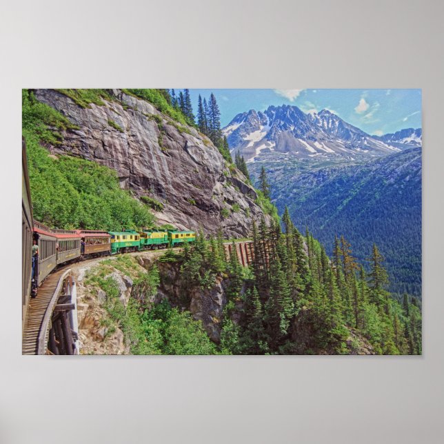 Poster Train historique du Yukon, Canada (Devant)