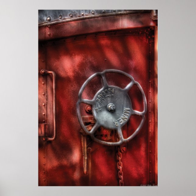 Poster Train - La Roue (Devant)