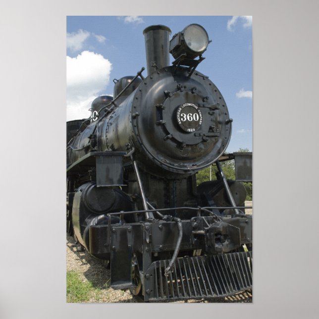Poster Train Noir (Devant)