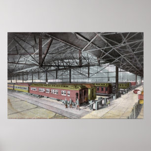 Poster Train Shed à Union Station