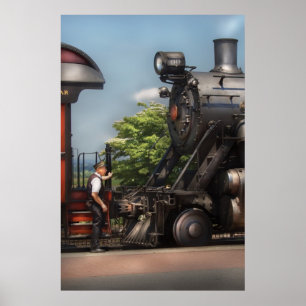 Poster Train - Tous à bord