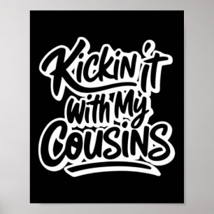 Poster Traîner avec mes cousins