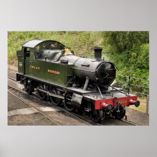 POSTER TRAINS À VAPEUR