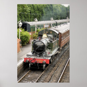 POSTER TRAINS À VAPEUR