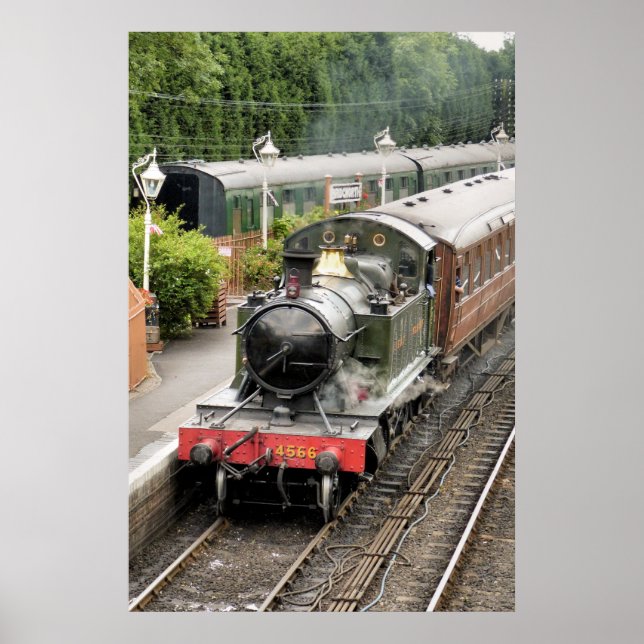 POSTER TRAINS À VAPEUR (Devant)