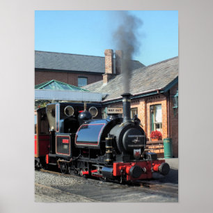 POSTER TRAINS À VAPEUR