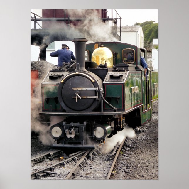 POSTER TRAINS À VAPEUR (Devant)