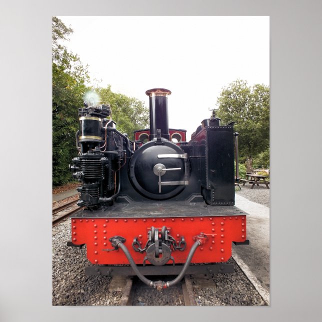 POSTER TRAINS À VAPEUR (Devant)