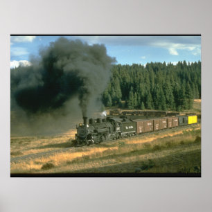 Poster Trains Durango & Silverton No. 480_Steam