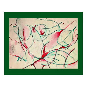 Poster Trait coulant