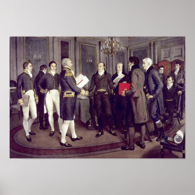 Poster Traité de Gand (Devant)