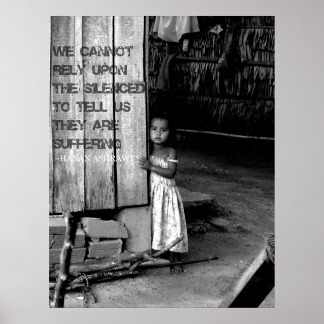 Poster Traite des êtres humains : Silencieux (Devant)