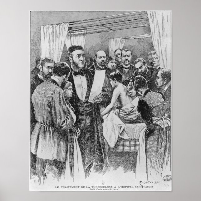 Poster Traitement de la tuberculose (Devant)