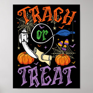 Poster Traiter Ou Traiter Les Icu Rn Halloween