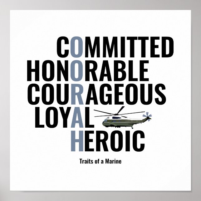 Poster Traits d'un marin (Devant)