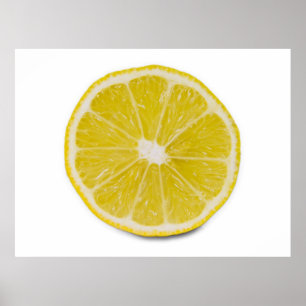 Poster tranche de citron