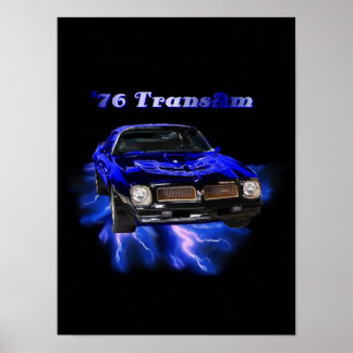 Poster Trans Am 1976