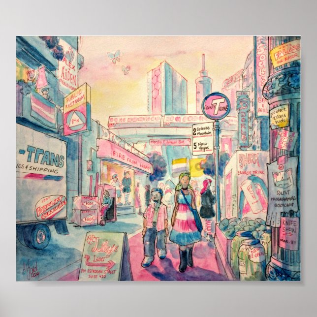 Poster Trans City (Devant)