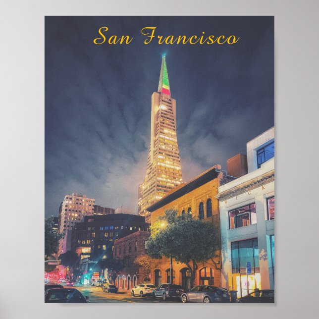 Poster TransAmerica Building (Devant)