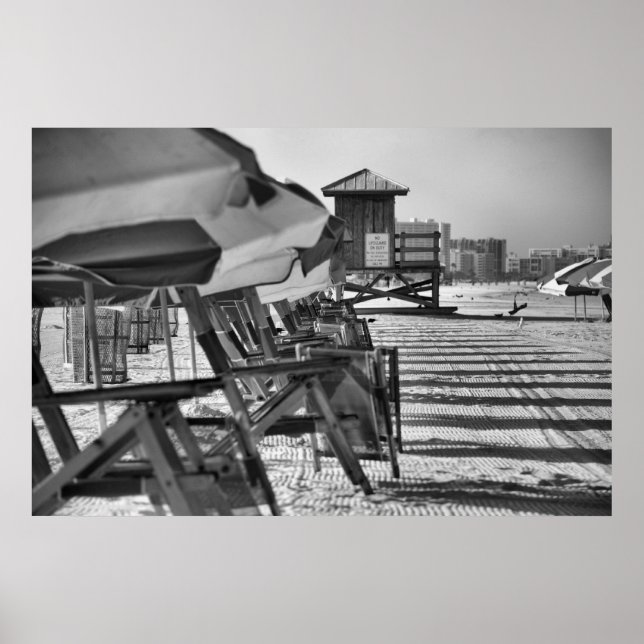 Poster Transats Clearwater Fl (Devant)