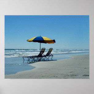 Poster Transats sur Daytona Beach
