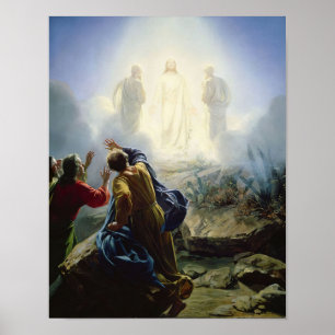 Poster Transfiguration de Jésus par Carl Bloch Imprimer