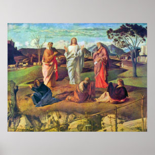 Poster Transfiguration du Christ par Bellini