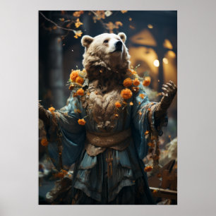 Poster Transformation captivante : Transf d'ours harmonie