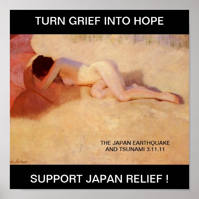 POSTER TRANSFORME LE GRIEF EN ESPOIR... (Devant)