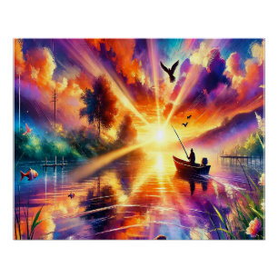 Poster 🌅 Transformez votre appareil avec Sunset Serenity