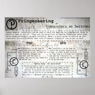 Poster "Transistors As Switches"