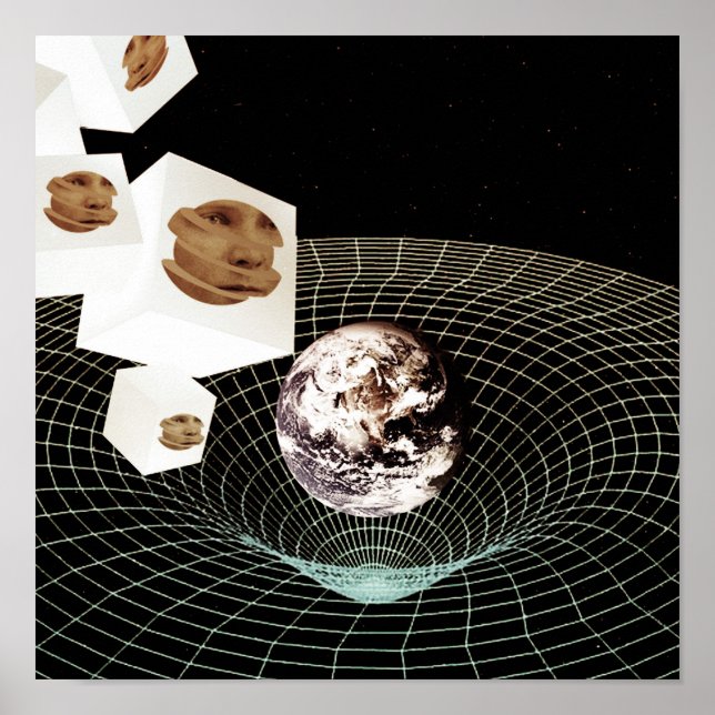 Poster Transition vers une autre dimension (Devant)