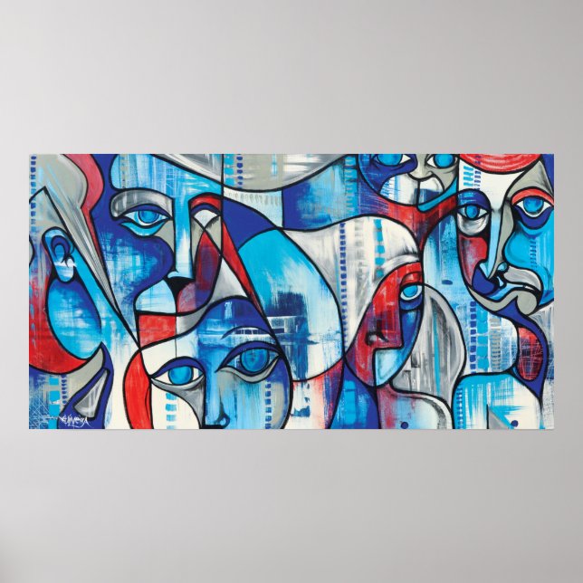 Poster Transmission du sens (Devant)