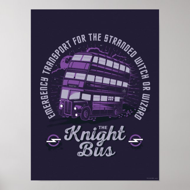 Poster Transport d'urgence - Le Knight Bus (Devant)