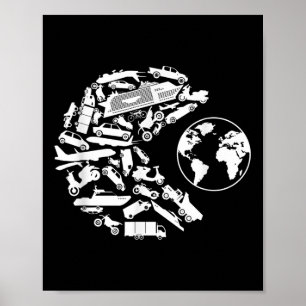 Poster Transport Mange Protection De l'environnement de l