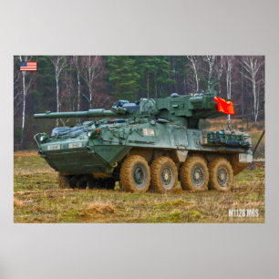 Poster TRANSPORTEUR DE PERSONNEL BLINDÉ - Stryker