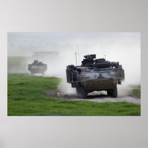 Poster Transporteurs d'infanterie Stryker