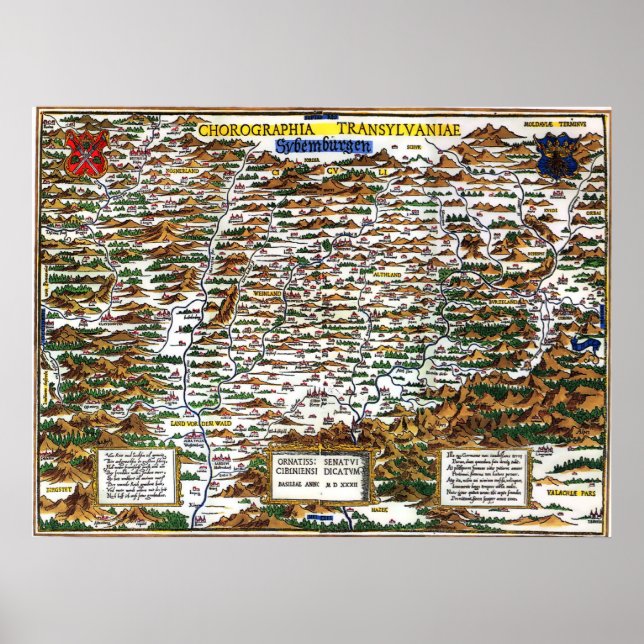 Poster Transylvanie (Devant)