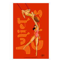 Trapeze Artistes acrobates Juliet Circus