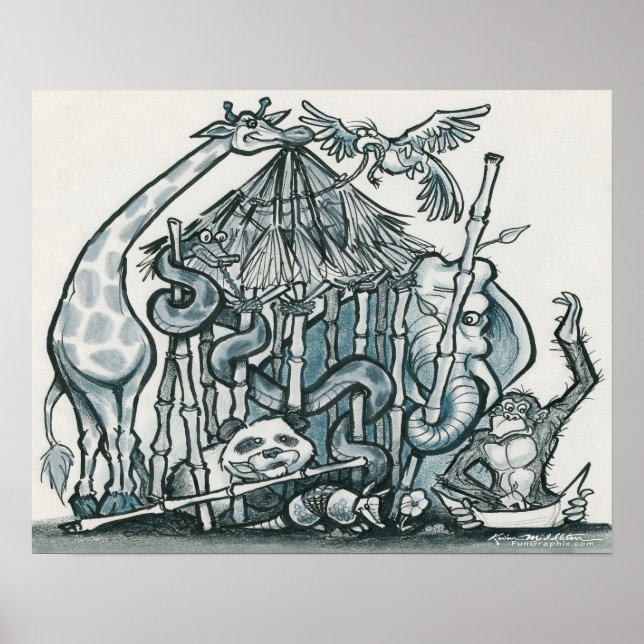 Poster Travail d'équipe (Devant)