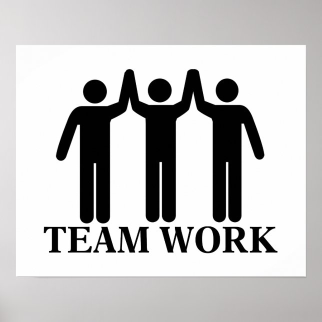 Poster Travail d'équipe (Devant)