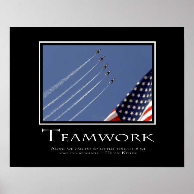 Poster Travail d'équipe (Devant)