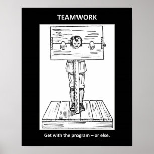 Poster travail d'équipe-obtenir-avec-le-programme-ou-autr