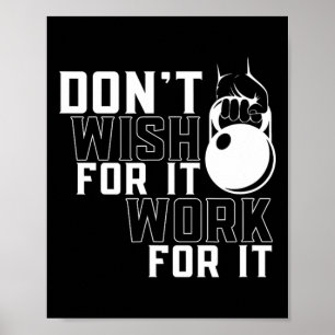 Poster Travail Pour It Weighlifting Exercice Salle De Fit