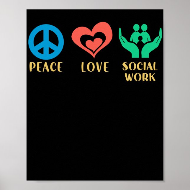 Poster Travail social (Devant)